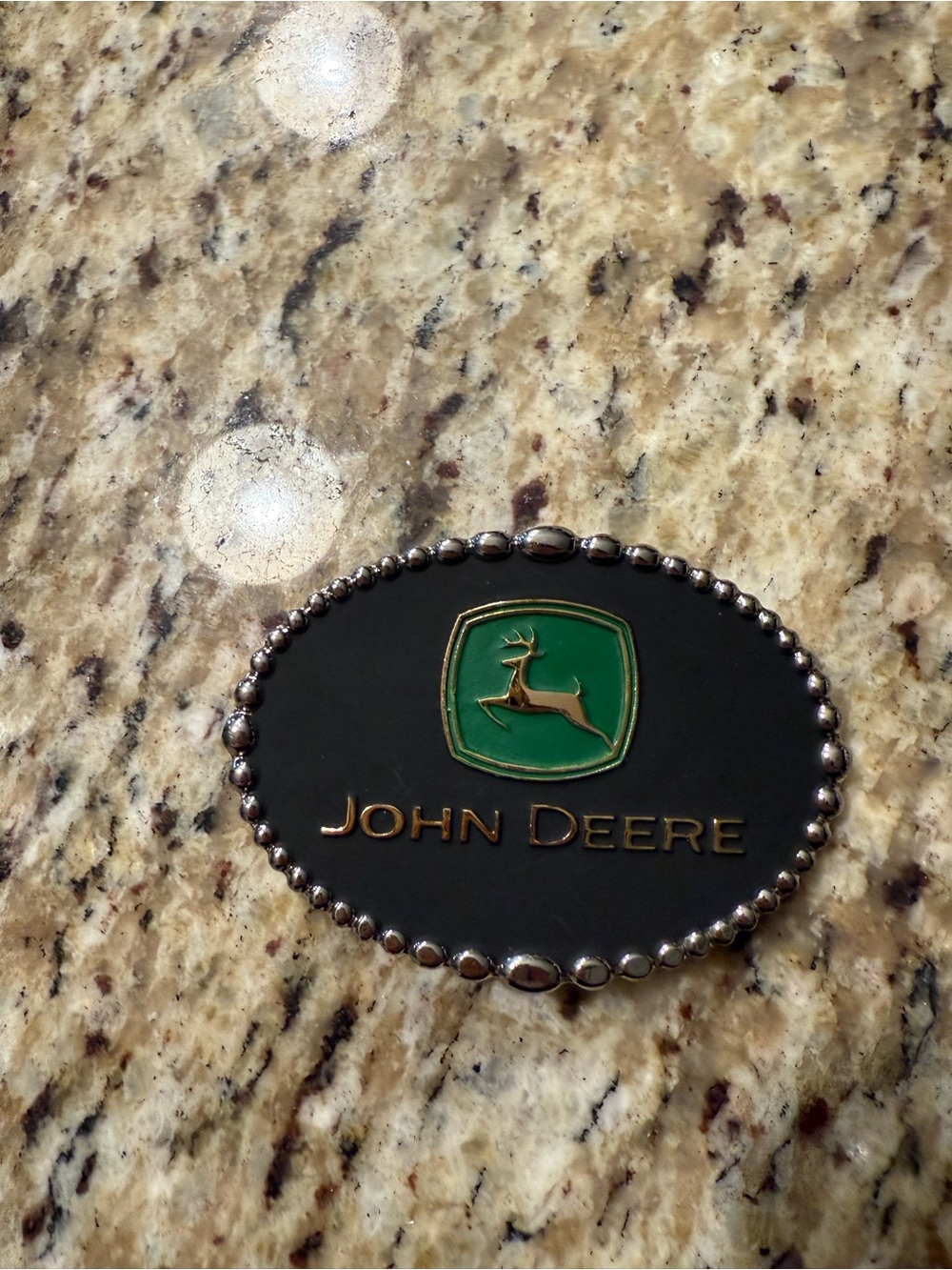 John Deere Montana Silversmith Belt Buckle